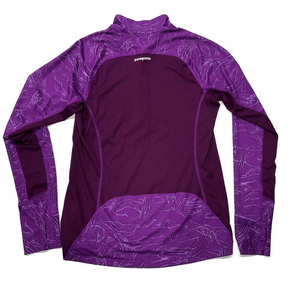 Patagonia All Weather Zip Neck Lightweight Performance Pullover Womens Medium - Picture 8 of 12